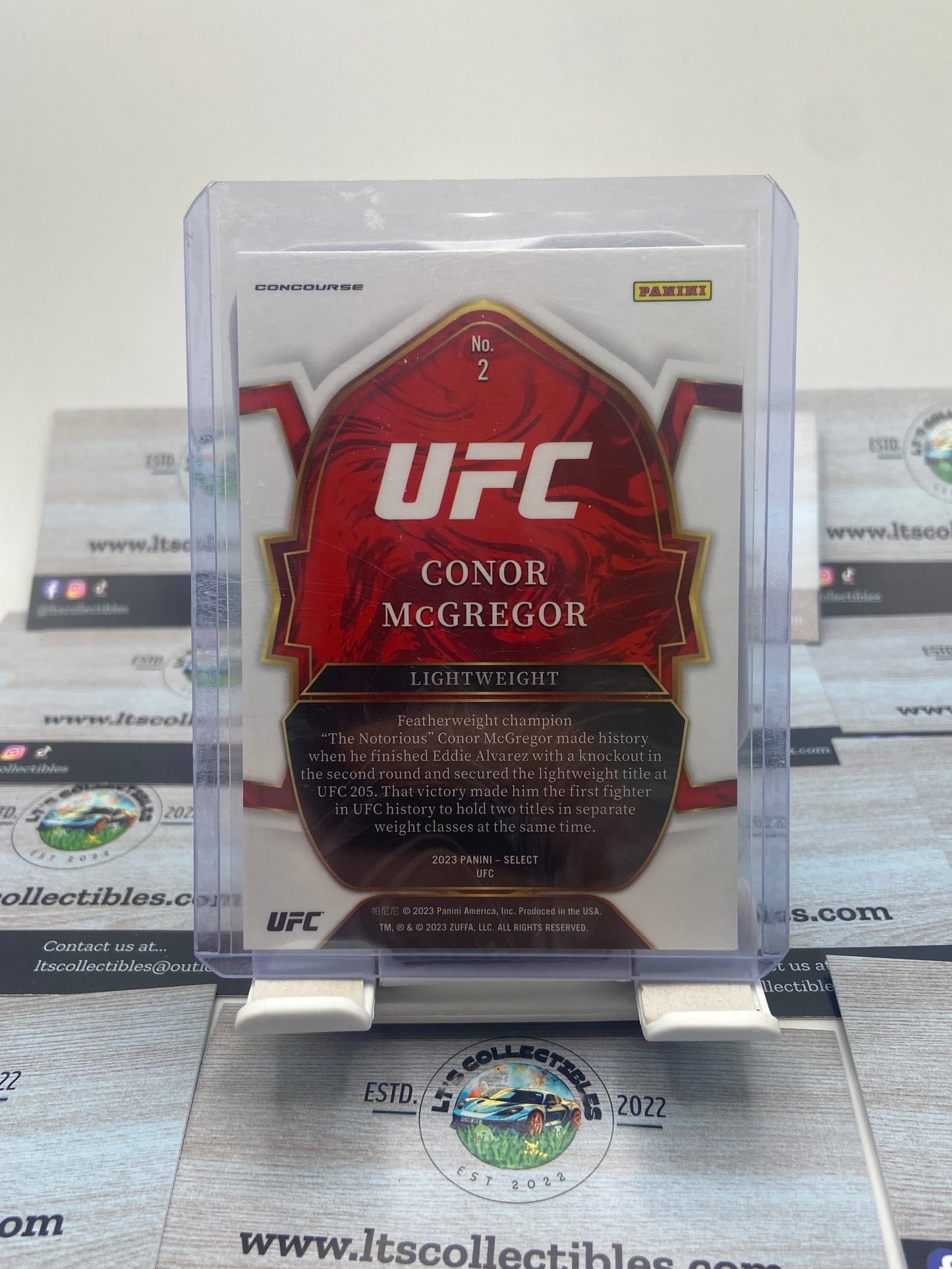 2023 panini Select UFC - Conor McGregor