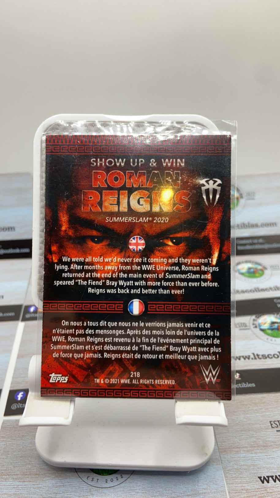 Topps WWE - Roman Reigns