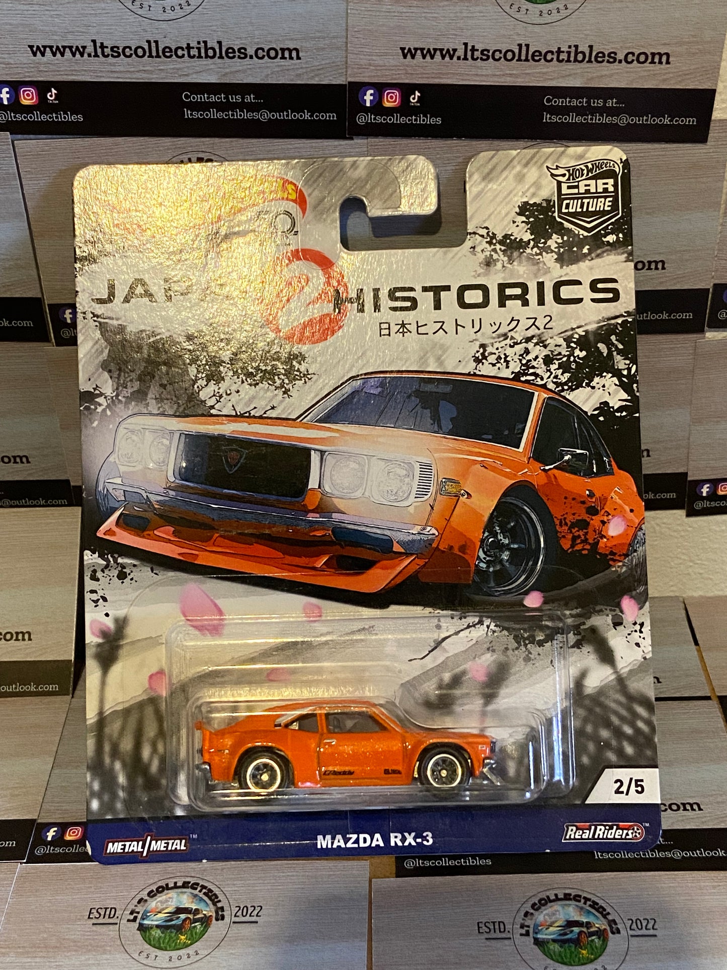 Hot Wheels Premium - Japan Historics 2 - Mazda RX3