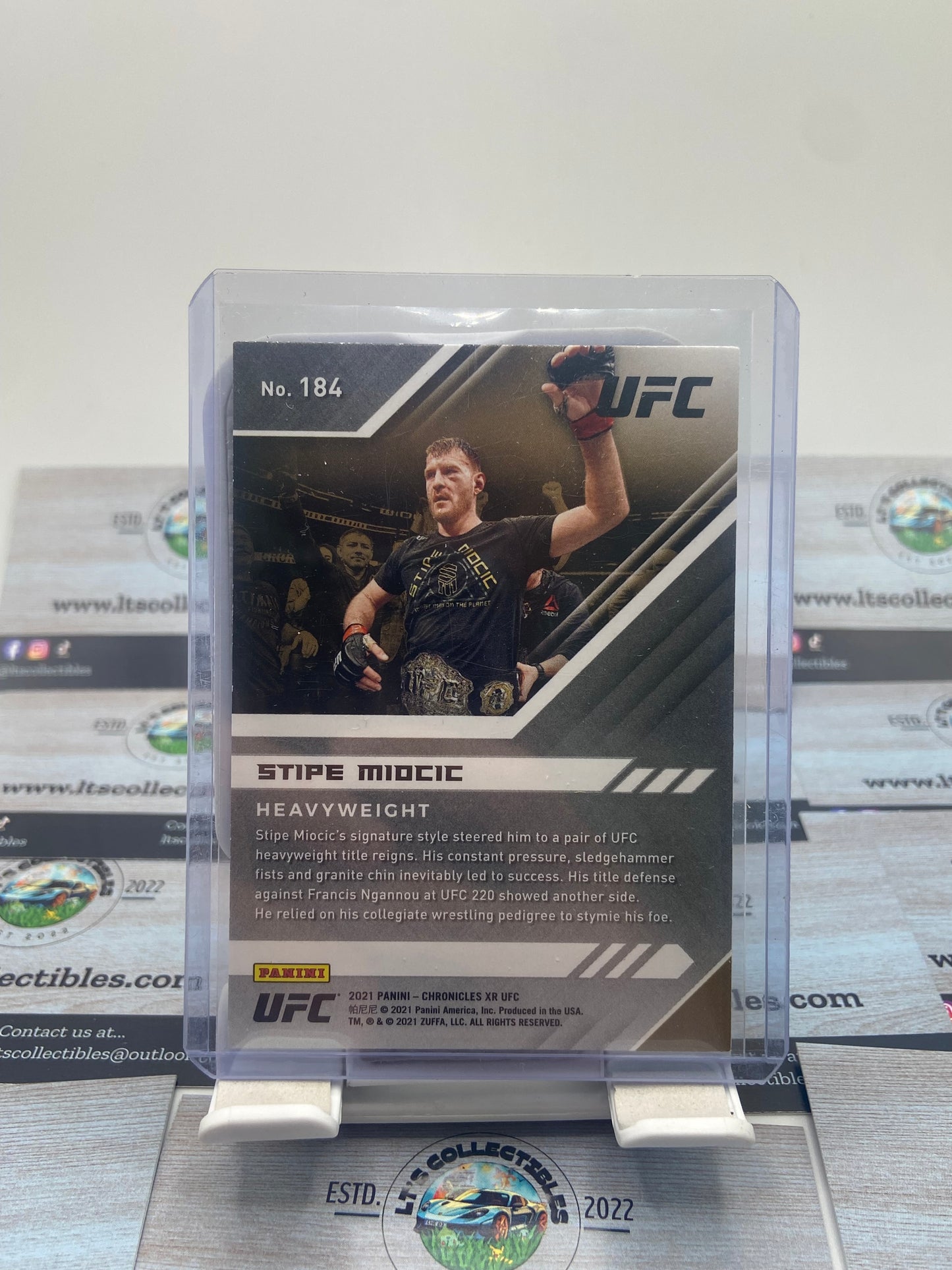 2021 panini Chronicles XR UFC - Stipe Midcic