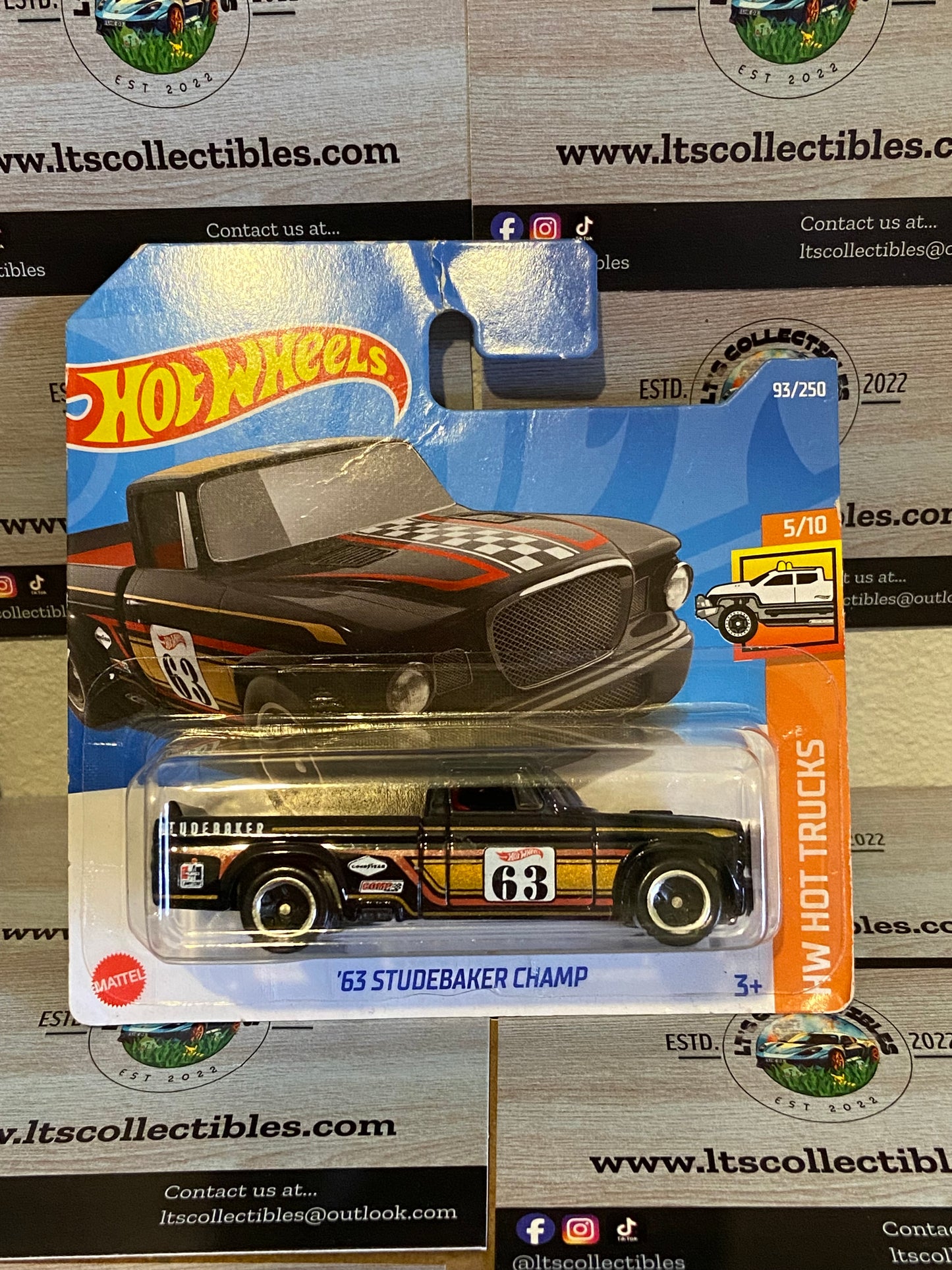 Hot Wheels Mainline - ‘63 Studebaker champ
