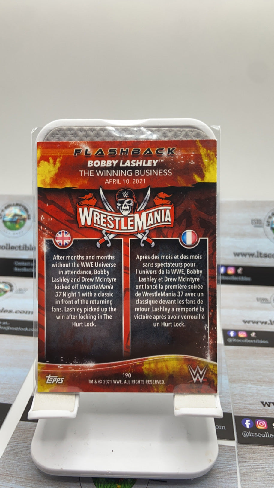 Topps WWE - Bobby Lashley