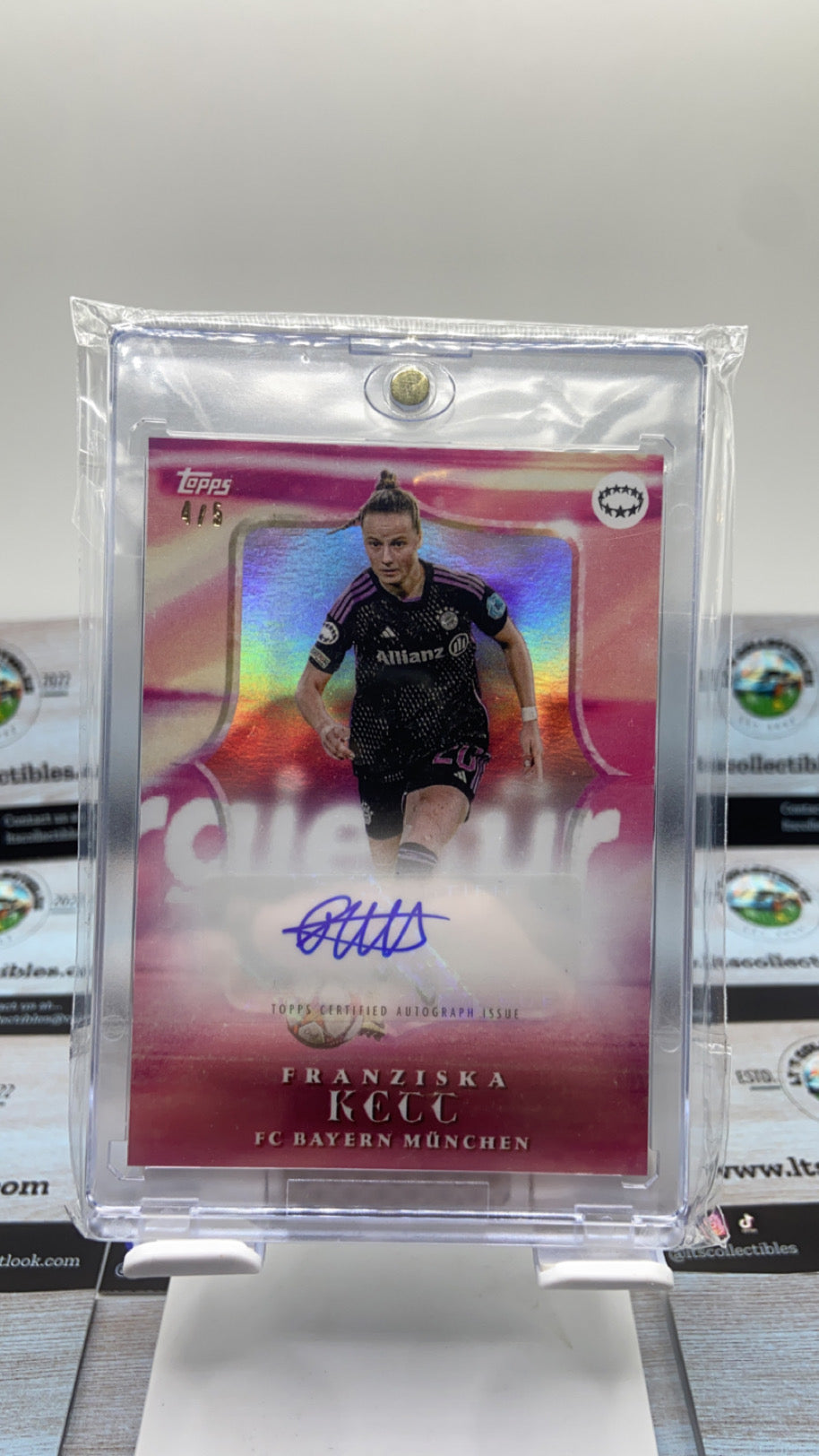 Franziska Kett /5 Autograph card