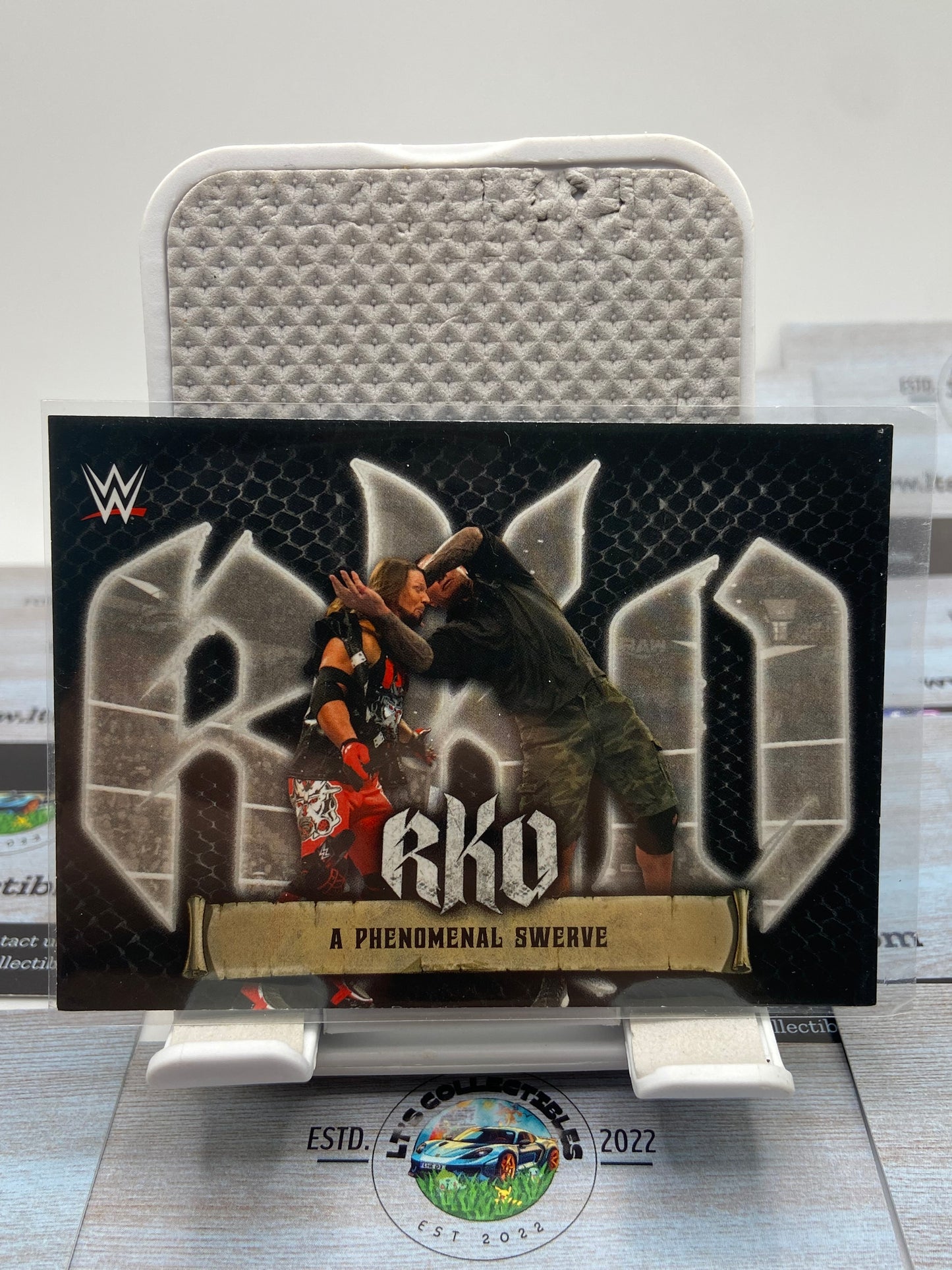 WWE RANDY ORTON TOPPS FLAGSHIP 2021 WRESTLING TRADING CARD #RKO9 RKO-9 INSERT