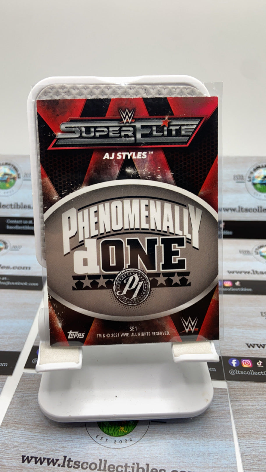 Topps WWE - Super Elite Icon - AJ Styles