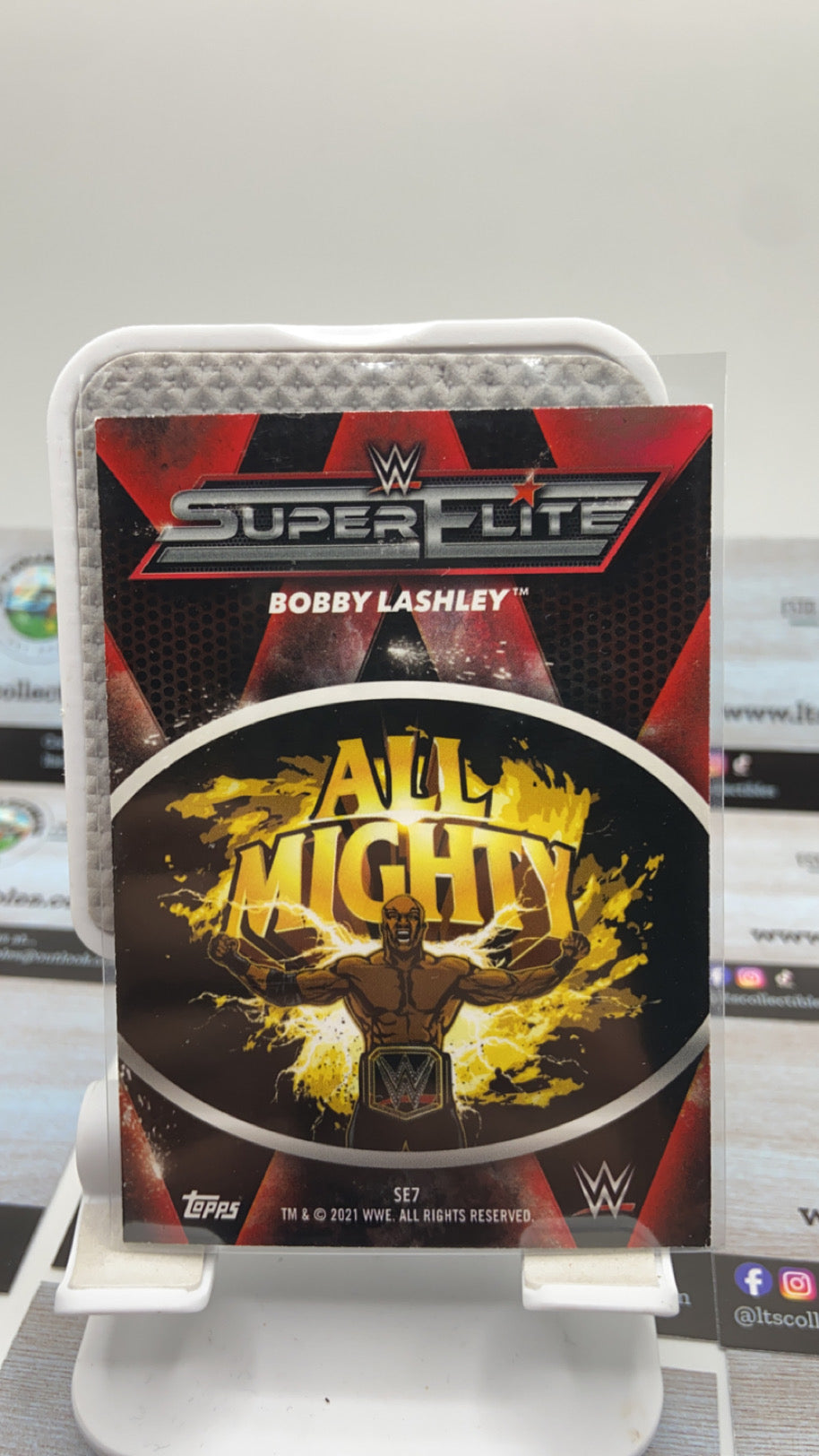 Topps WWE - Super Elite Icon - Bobby Lashley