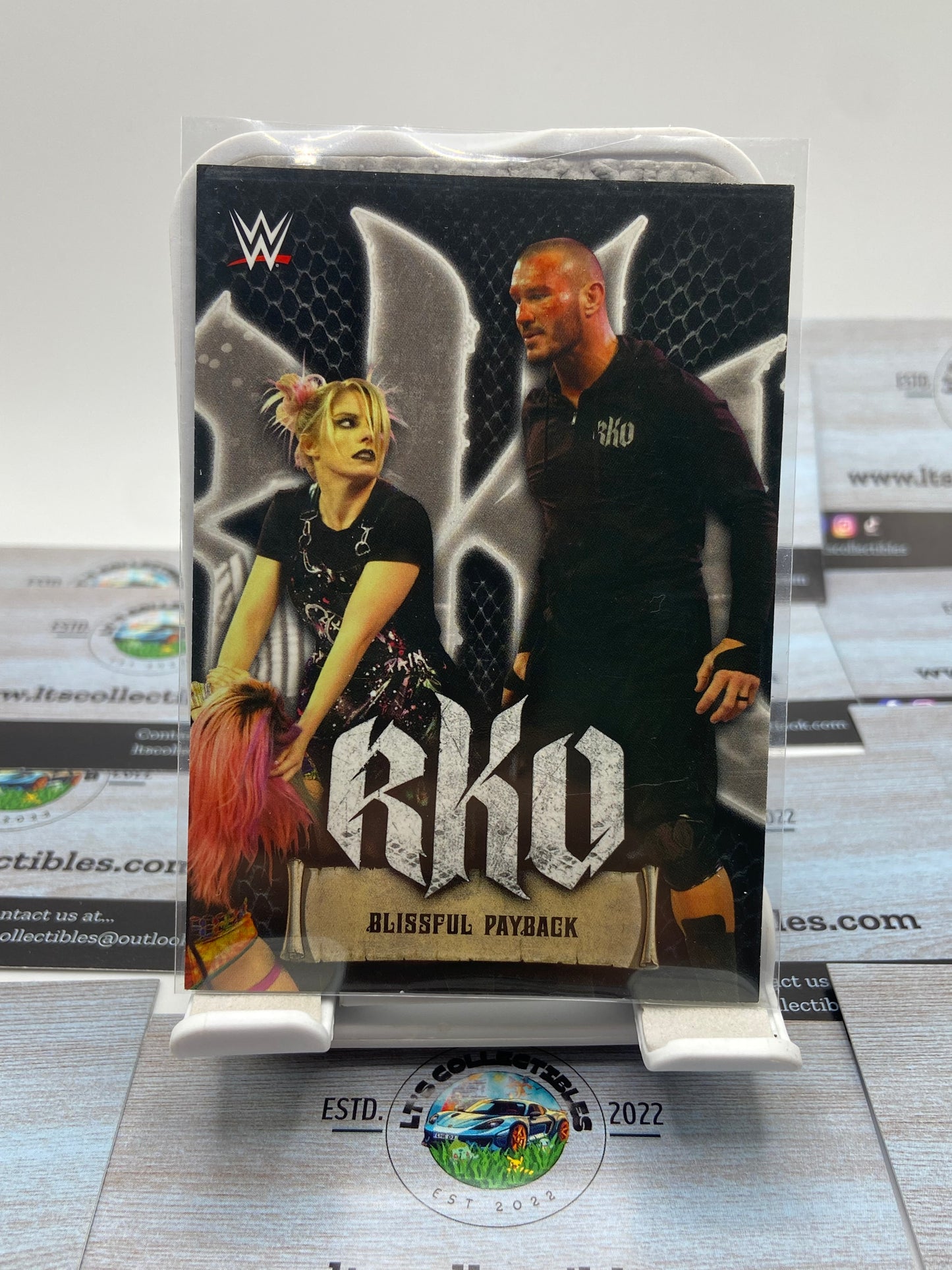 2021 Randy Orton Blissful Payback Topps Flagship WWE RKO Insert RKO-10