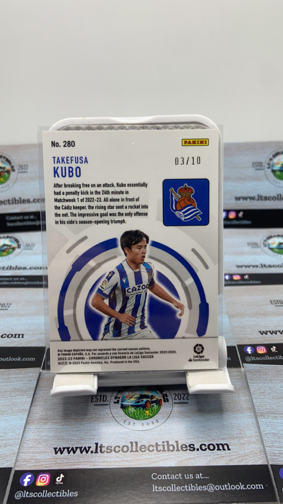 Panini Chronicles - Takefusa Kubo /10