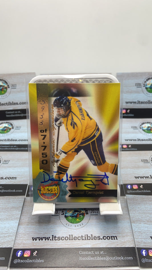 1994 Signature Rookies Hockey - Daniel Tjarnqvist /7750