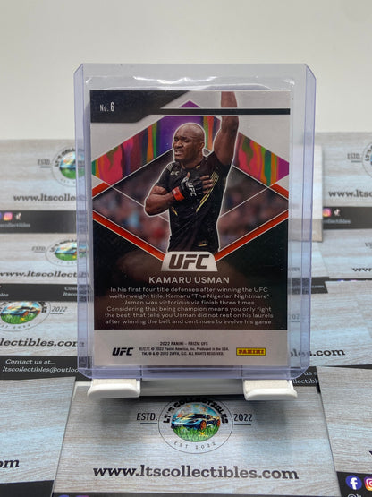 2022 Panini Prizm UFC -Fearless - Kamaru Usman