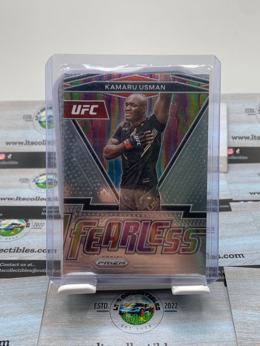 2022 Panini Prizm UFC -Fearless - Kamaru Usman