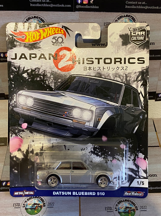 Hot Wheels Premium - Japan Historics 2 - Datsun Bluebird 510