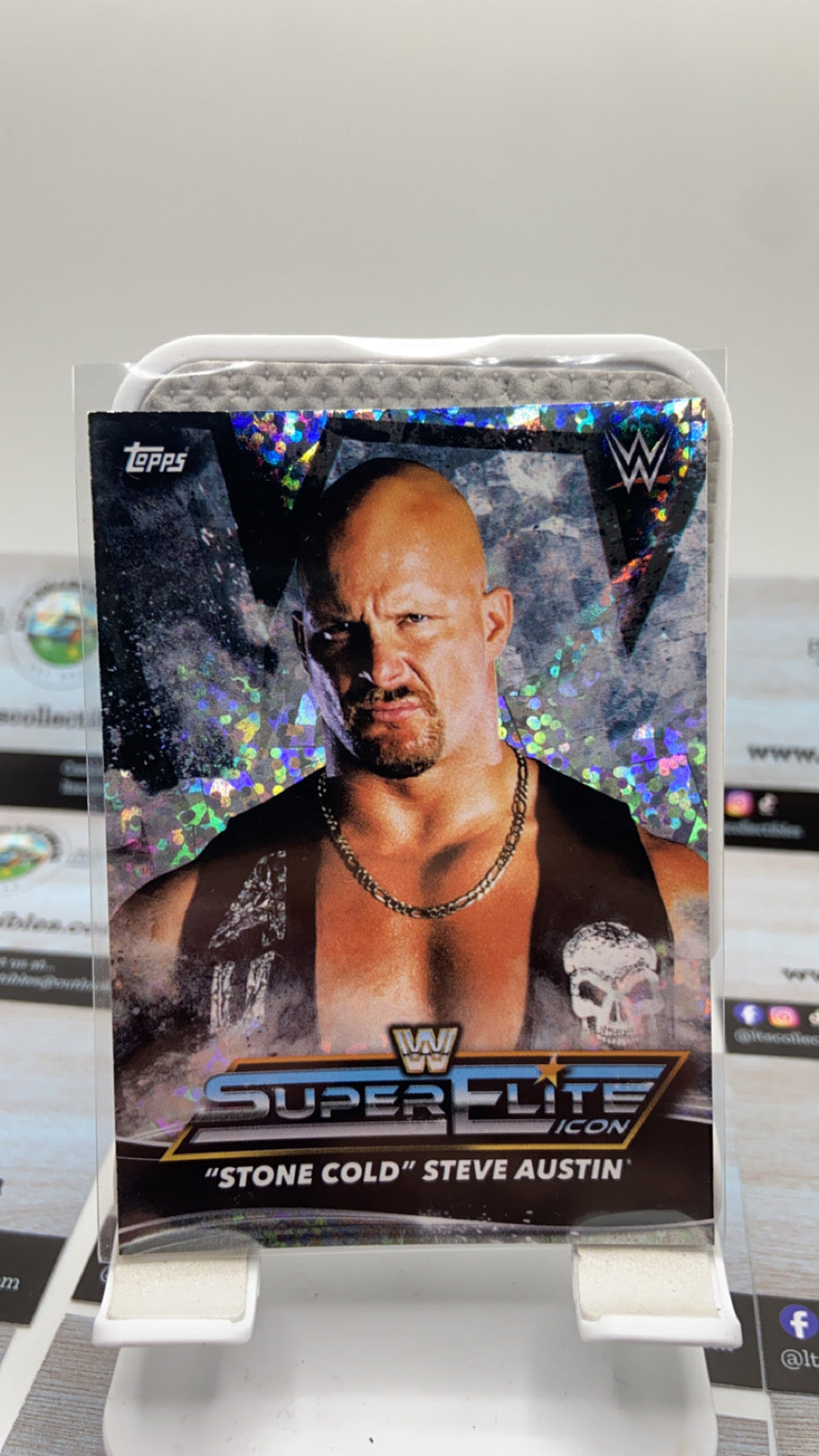 Topps WWE - Super Elite Icon - Stone cold Steve Austin