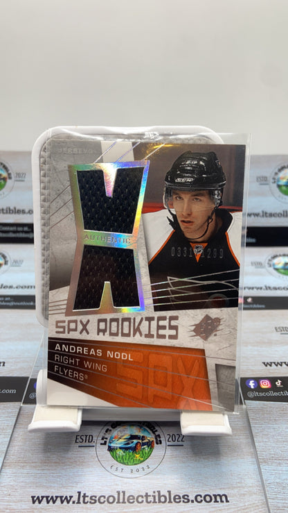 Upper deck NHL - Andreas Nodl Authentic jersey patch /1299