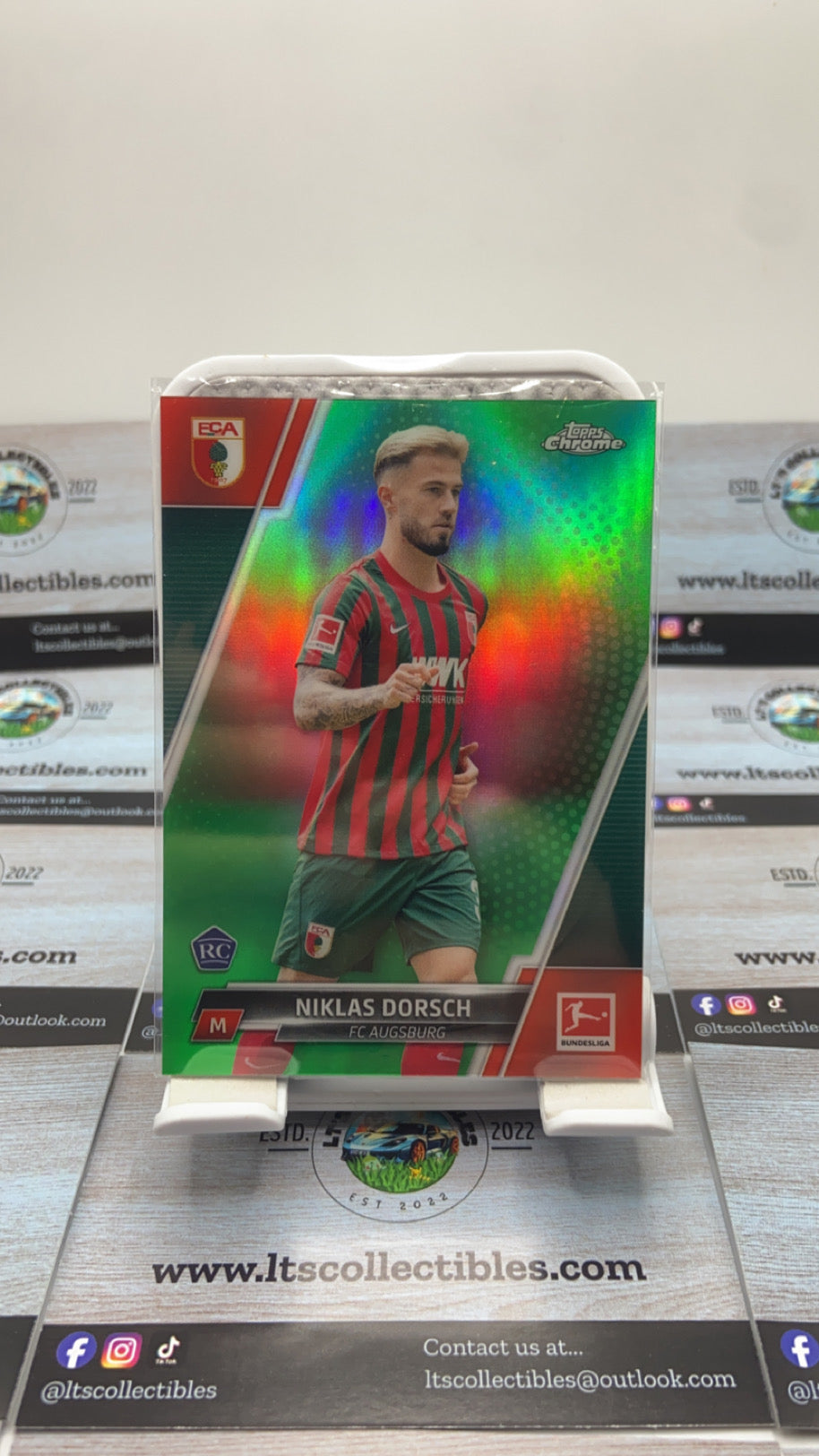 Topps chrome - Niklas Dorsch /99