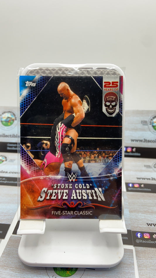 Topps WWE - 25 years of stone cold Steve Austin