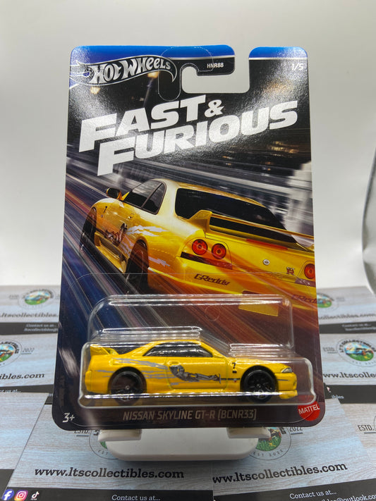 Hot Wheels Special Mainline - Fast & Furious Nissan Skyline GT-R (BCNR33)