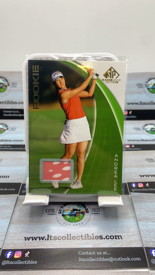 Upper deck Golf - Andrea Lee Worn patch