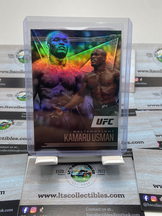 2022 Panini Chronicles illusion  UFC - Kamaru Usman