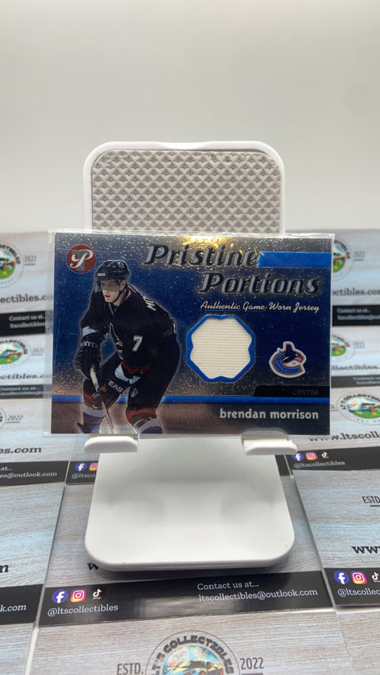 Topps Hockey - Brendan Morrison - Authentic Game worn jersey