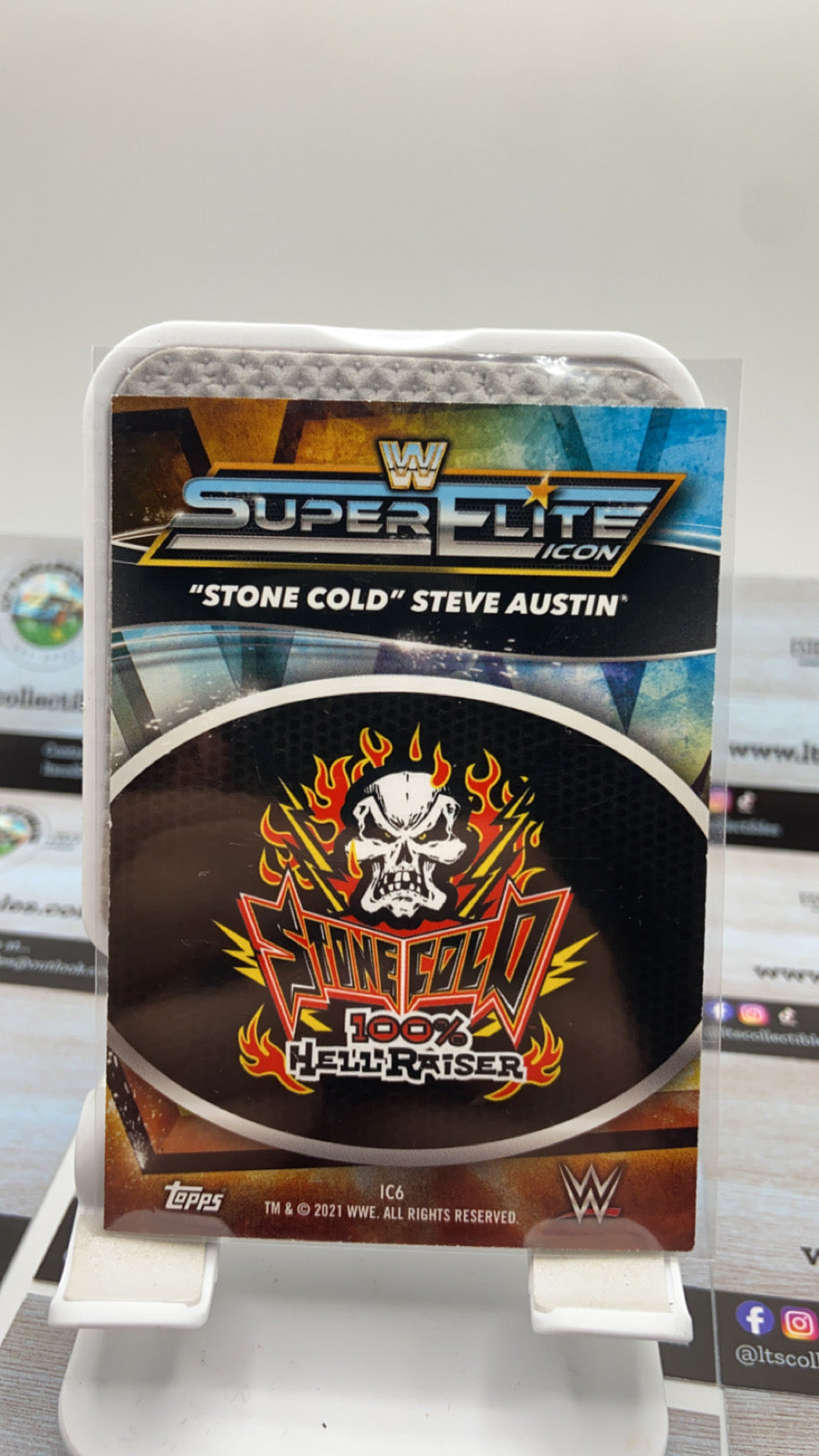 Topps WWE - Super Elite Icon - Stone cold Steve Austin