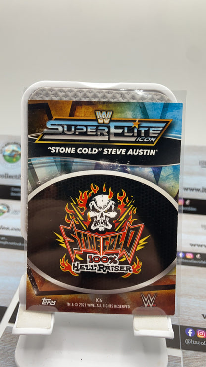 Topps WWE - Super Elite Icon - Stone cold Steve Austin