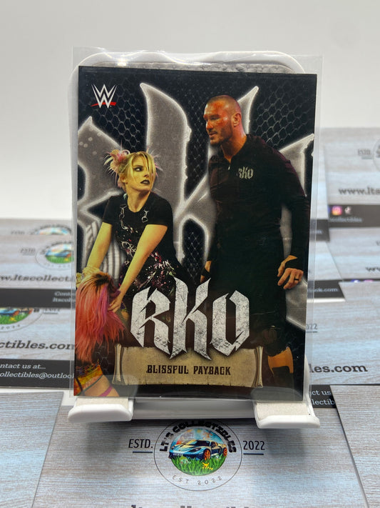 2021 Randy Orton Blissful Payback Topps Flagship WWE RKO Insert RKO-10